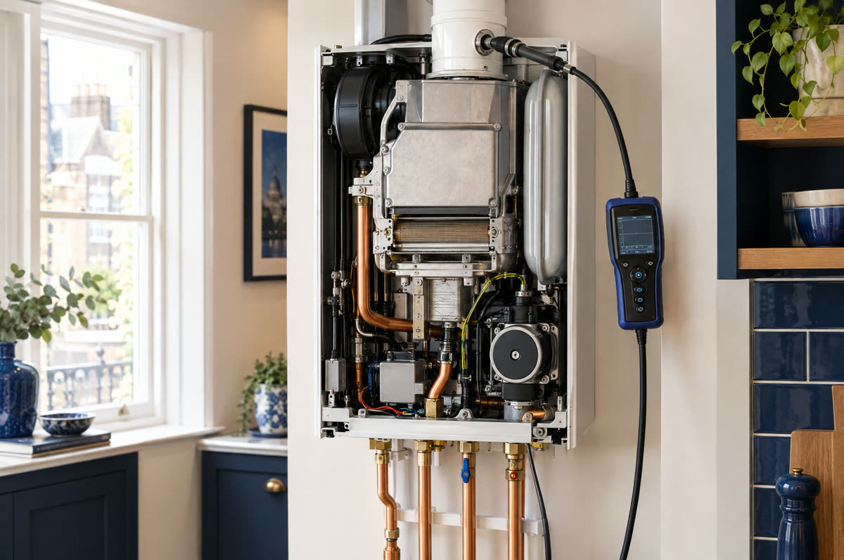 Illustrative boiler repair