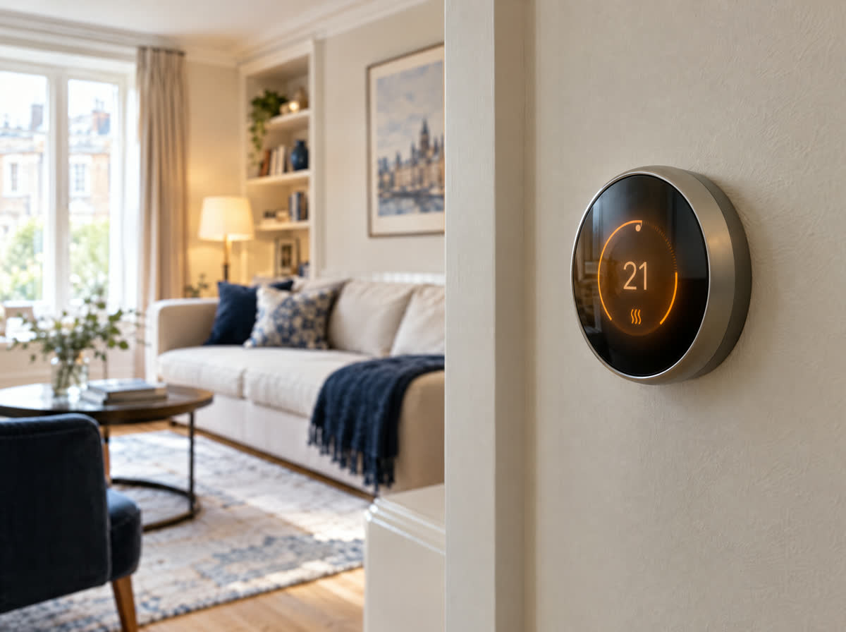 Illustrative smart thermostats