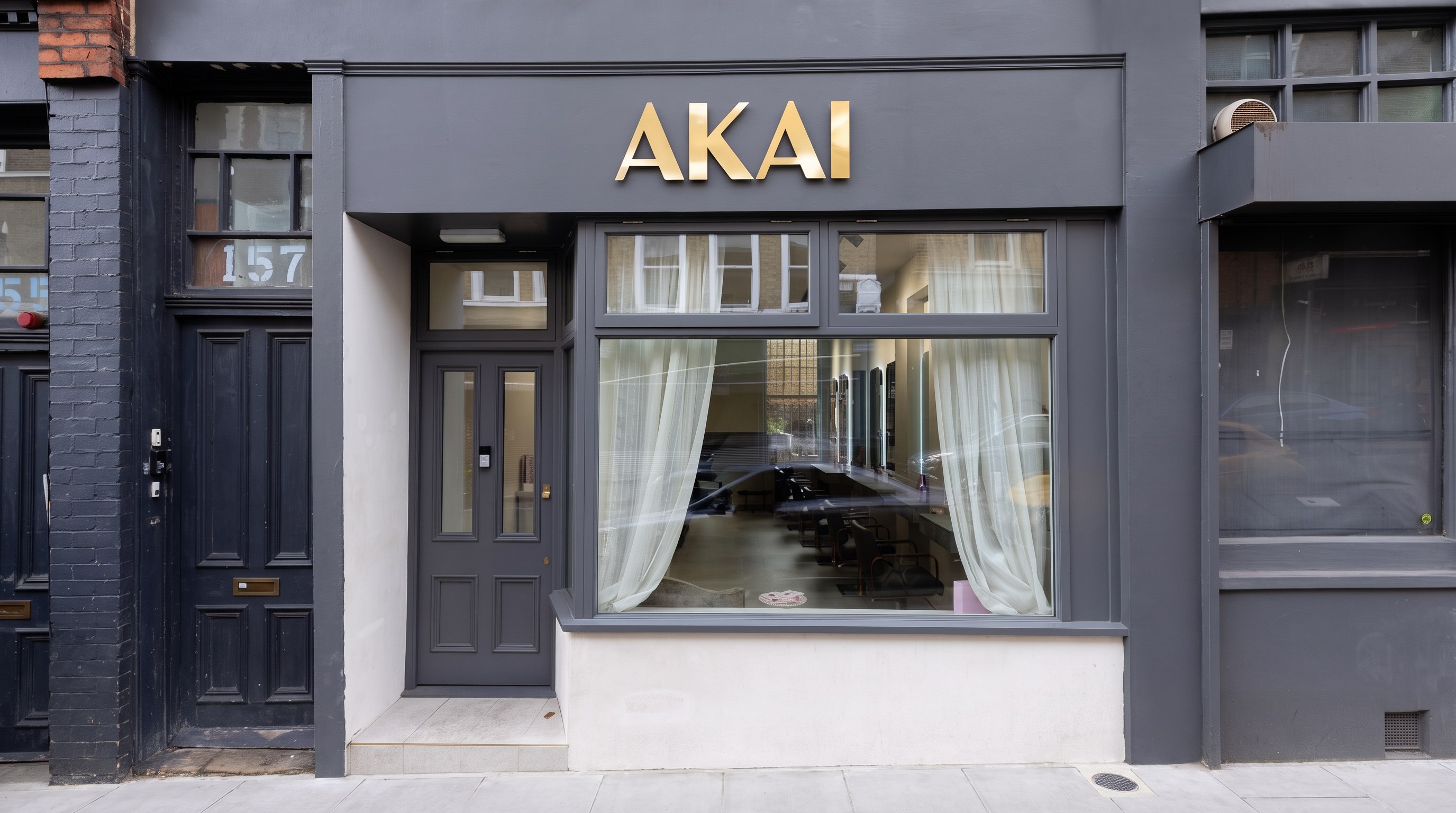 The AKAI shopfront at 157 Broadhurst Gardens